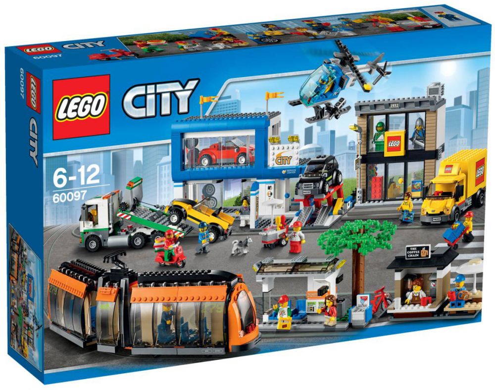 LEGO City 60097 pas cher, Le centre ville