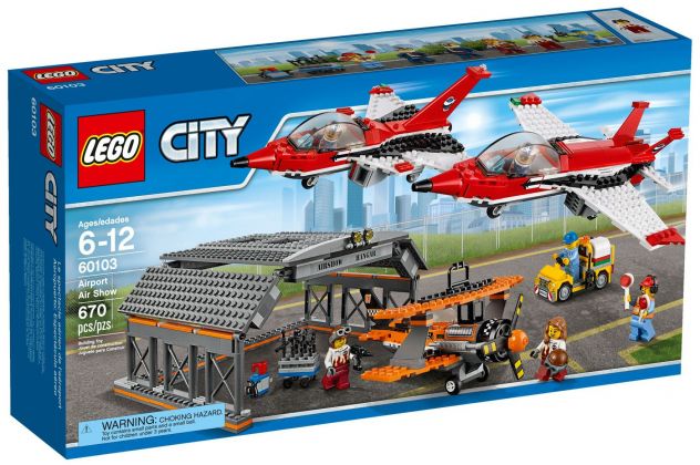 LEGO City 60103 Le spectacle aérien