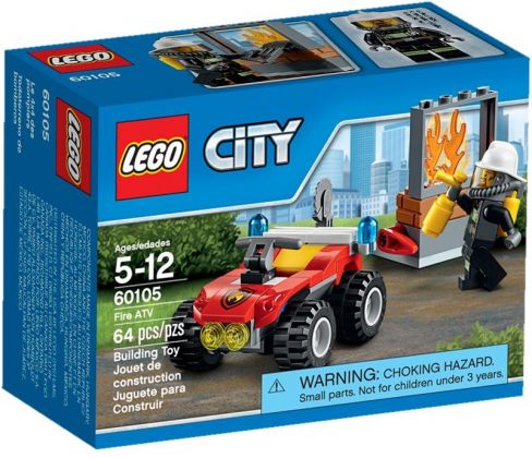 LEGO City 60105 Le 4x4 des pompiers
