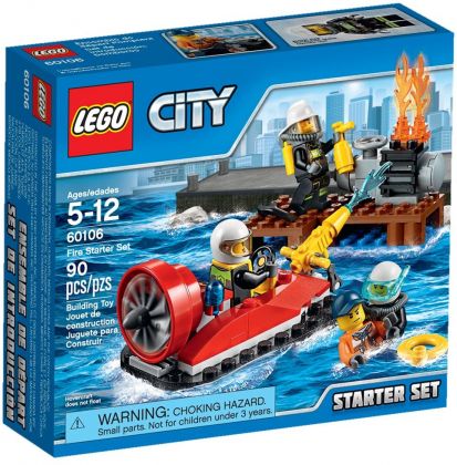 LEGO City 60106 Ensemble de démarrage pompiers
