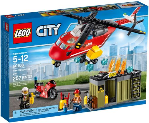 LEGO City 60108 L'unité de secours des pompiers