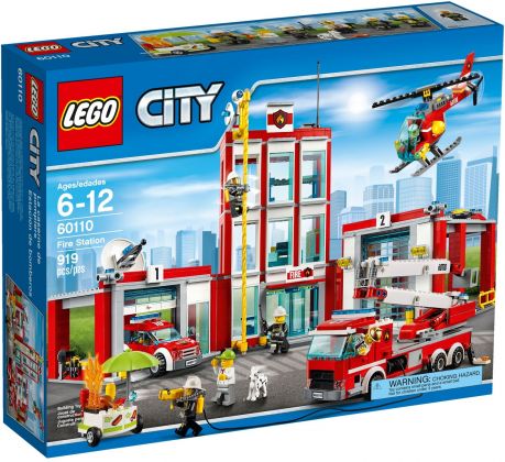 LEGO City 60110 La caserne des pompiers
