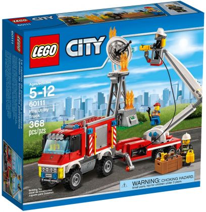 LEGO City 60111 Le camion d'intervention des pompiers