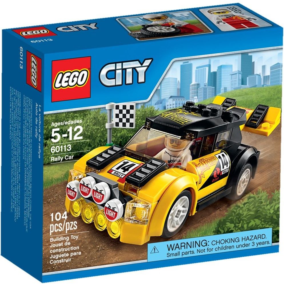 la voiture de rallye lego