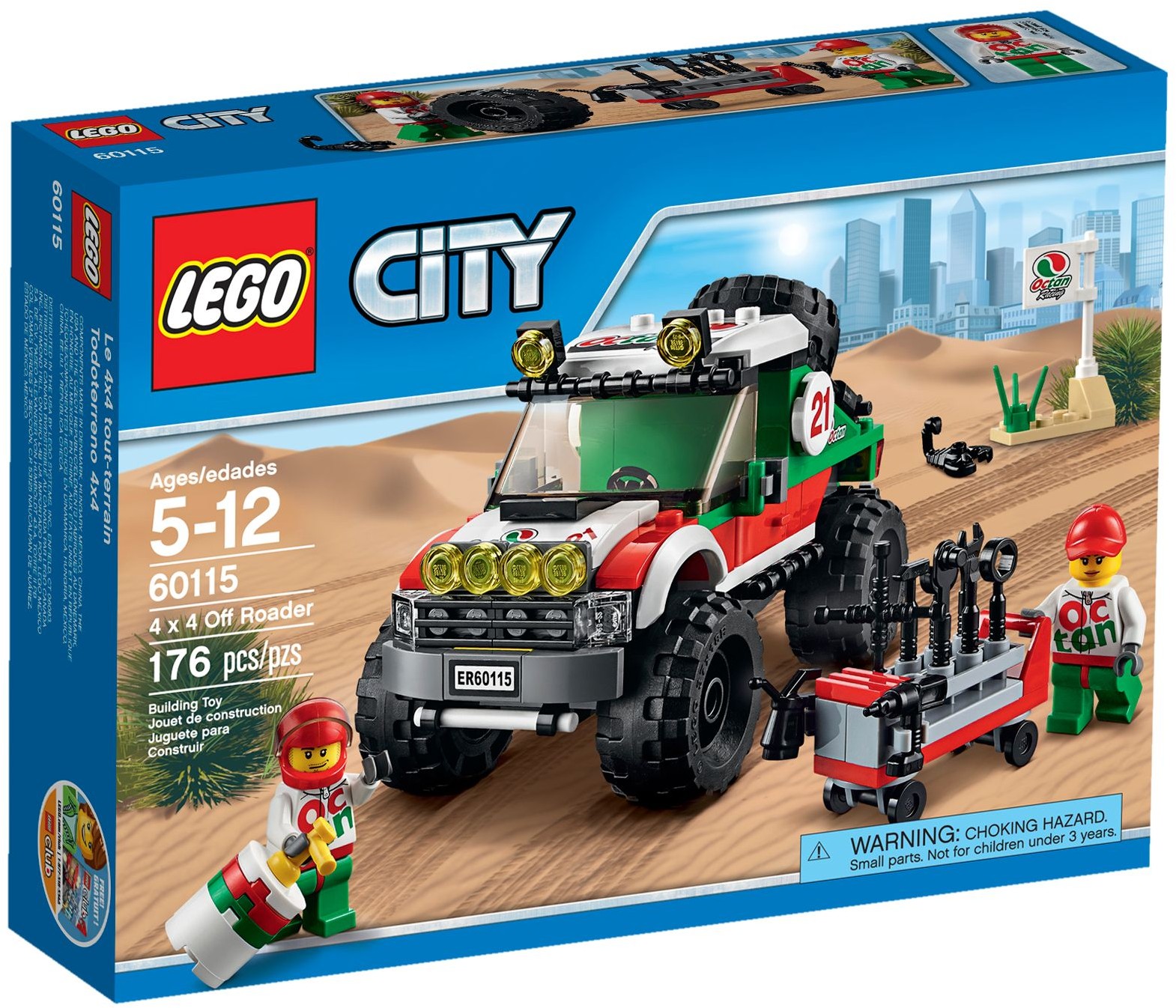 LEGO City 60115 pas cher Le 4x4 toutterrain