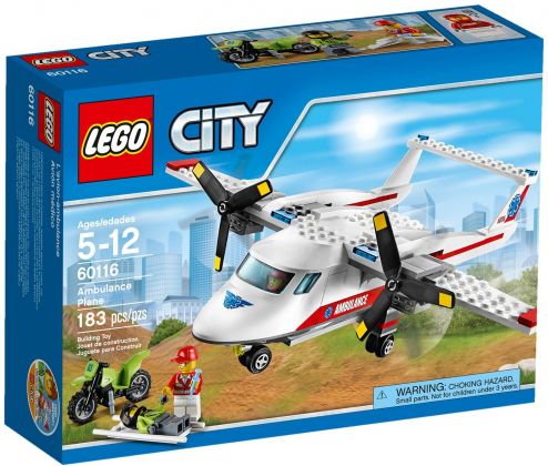 LEGO City 60116 L'avion de secours