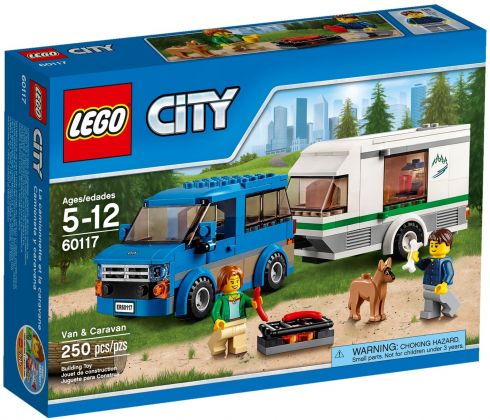 LEGO City 60117 La camionnette et sa caravane