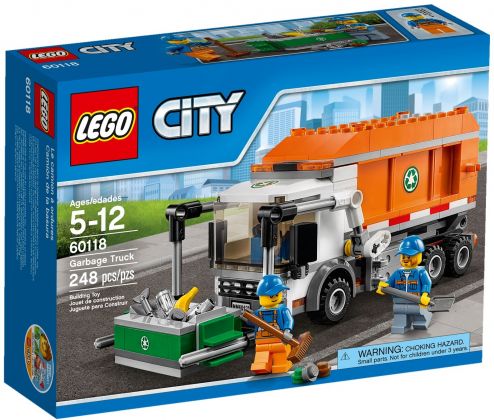 LEGO City 60118 Le camion poubelle