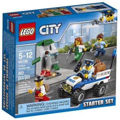 LEGO City 60136 Ensemble de démarrage de la police