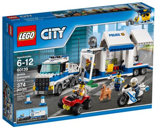 LEGO City 60139 Le poste de commandement mobile