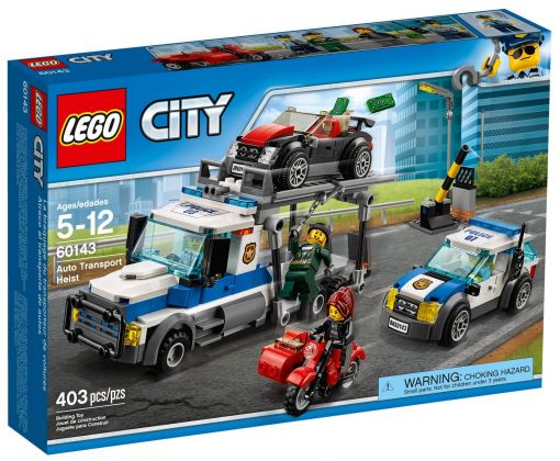 LEGO City 60143 Le braquage du transporteur de voitures