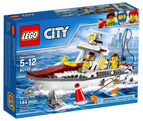 LEGO City 60147 Le bateau de pêche