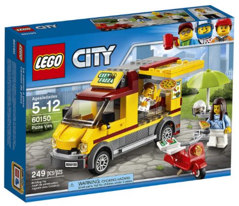 LEGO City 60150 Le camion pizza 