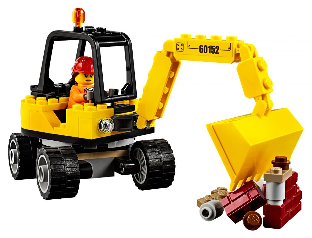 LEGO® City 60252 Le chantier de démolition, Jouet Véhicule de Chantier avec  Bulldozer Pelleteuse pour Enfants de 4 et + - Cdiscount Jeux - Jouets