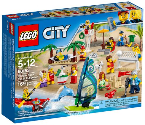 LEGO City 60153 Ensemble de figurines LEGO City - La plage