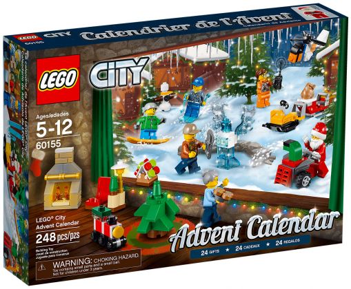LEGO City 60155 Calendrier de l'Avent LEGO City 2017