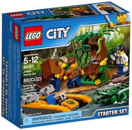 LEGO City 60157 Ensemble de démarrage de la jungle