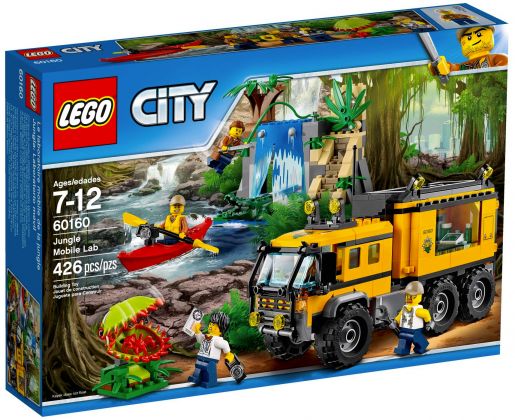 LEGO City 60160 Le laboratoire mobile de la jungle