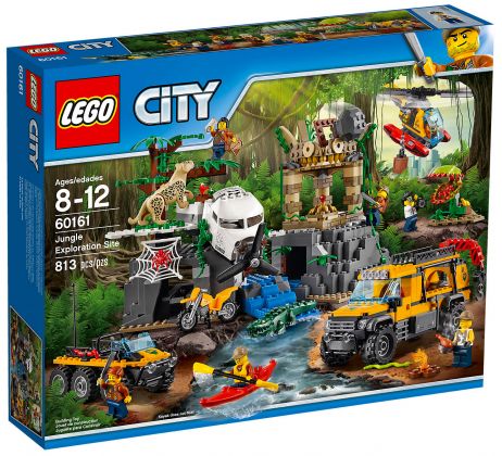 LEGO City 60161 Le site d'exploration de la jungle