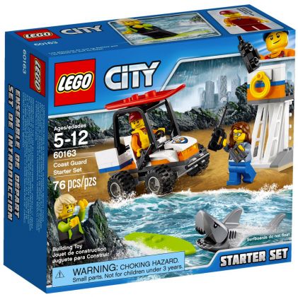 LEGO City 60163 Ensemble de démarrage des garde-côtes