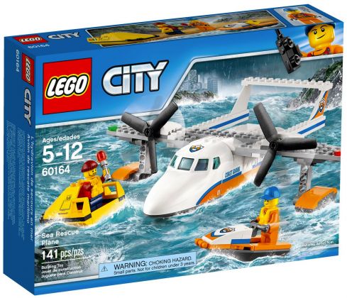 LEGO City 60164 L’hydravion de secours en mer