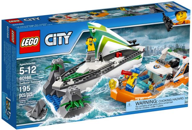 LEGO City 60168 Le sauvetage du voilier