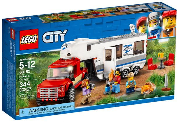 LEGO City 60182 Le pick-up et sa caravane