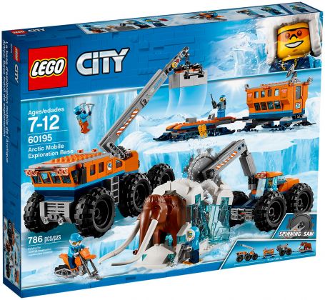 LEGO City 60195 La base arctique d'exploration mobile