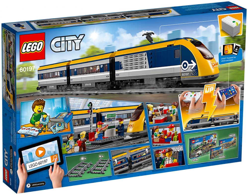 train jaune lego