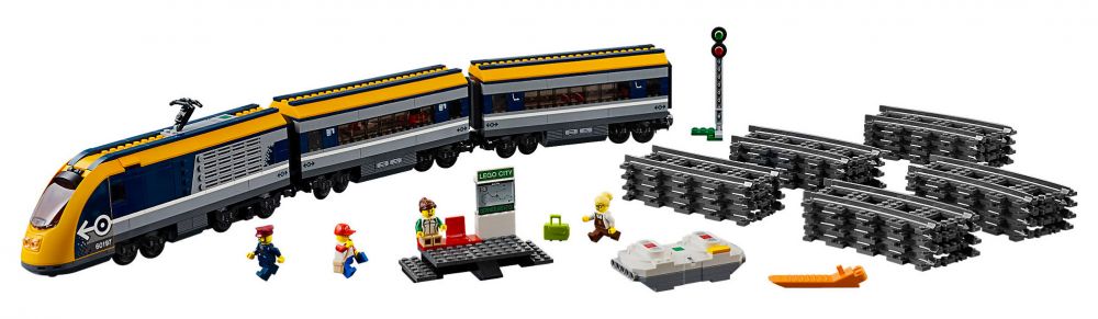 Le train de passagers télécommandé - LEGO® City - 60197 LEGO : King Jouet,  Lego, briques et blocs LEGO - Jeux de construction