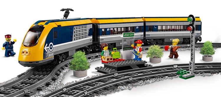 train passagers lego city