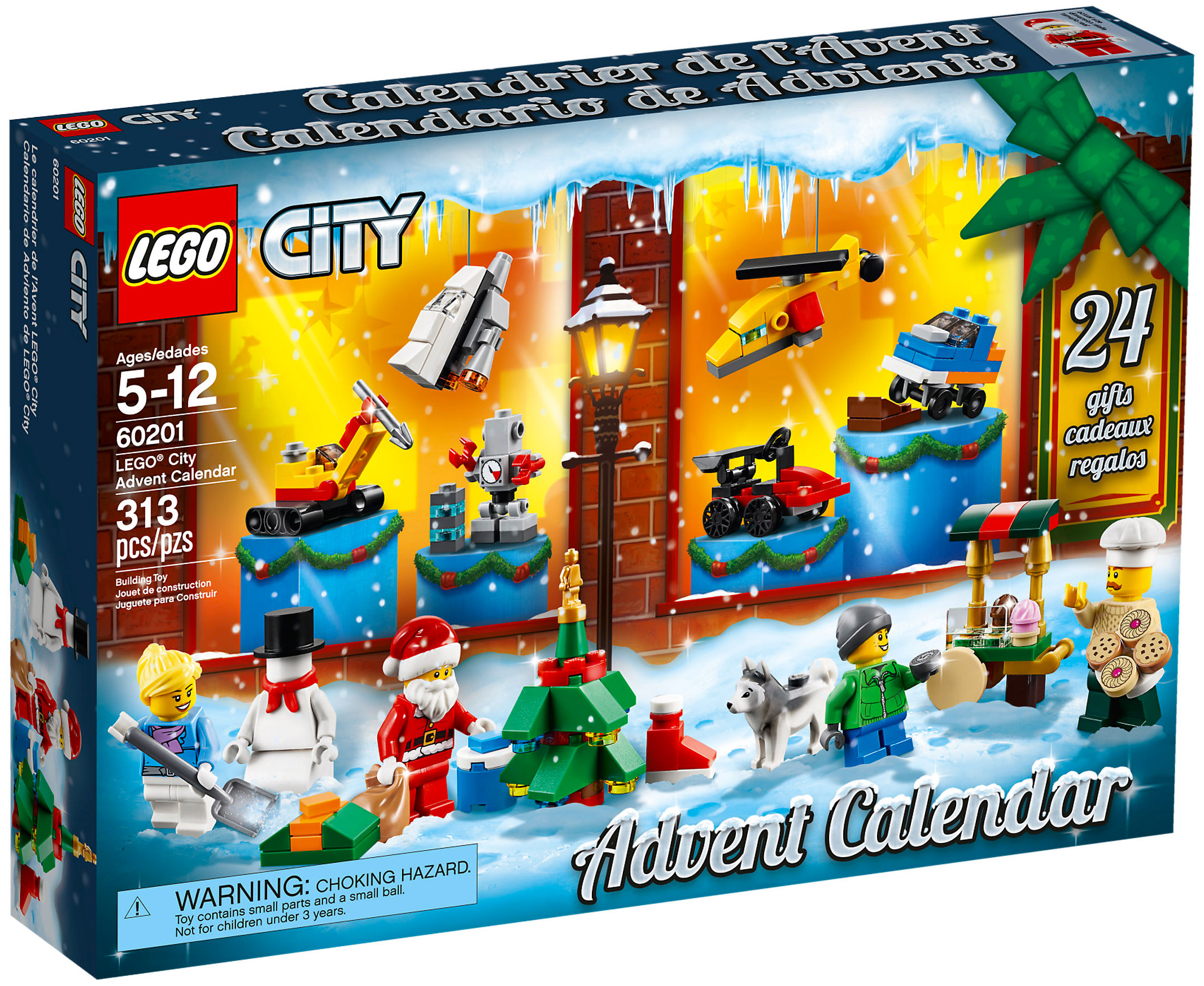 LEGO City 60201 pas cher, Calendrier de l'Avent LEGO City 2018