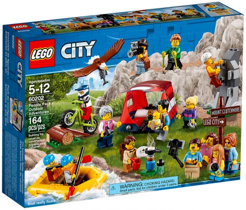 LEGO City 60202 Ensemble de figurines - Les aventures en plein air