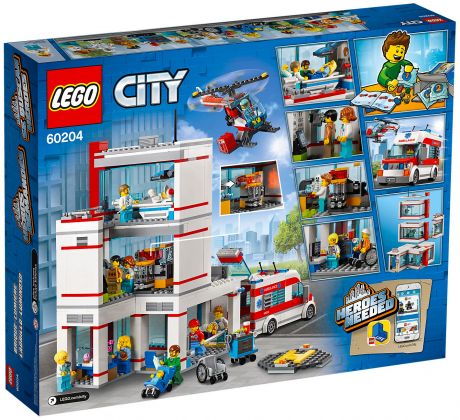 LEGO City 60204 L'hôpital LEGO City