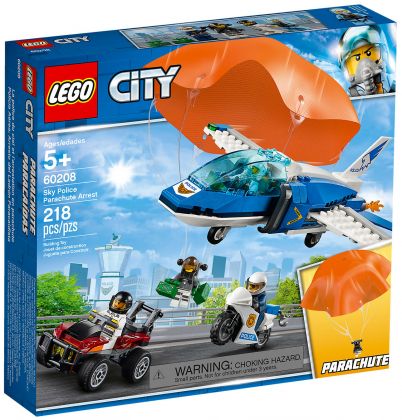 LEGO City 60208 L’arrestation en parachute