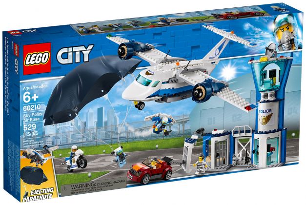 LEGO City 60210 La base aérienne de la police