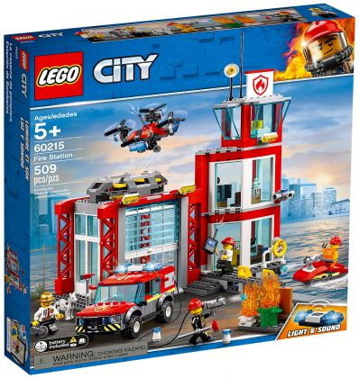 LEGO City 60215 La caserne de pompiers