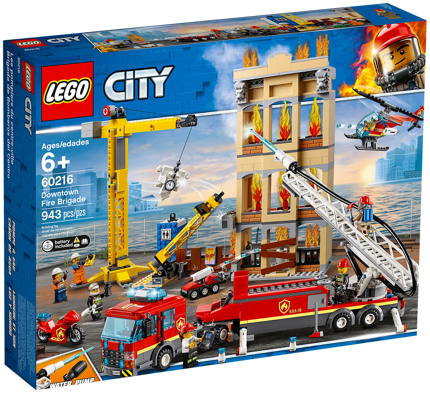 LEGO® City 60231 Le camion du chef des pompiers - Lego - Achat