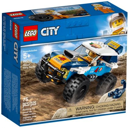 LEGO City 60218 La voiture de rallye du désert