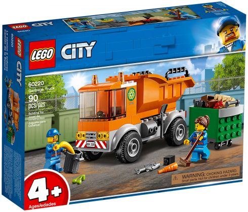 LEGO City 60220 Le camion de poubelle