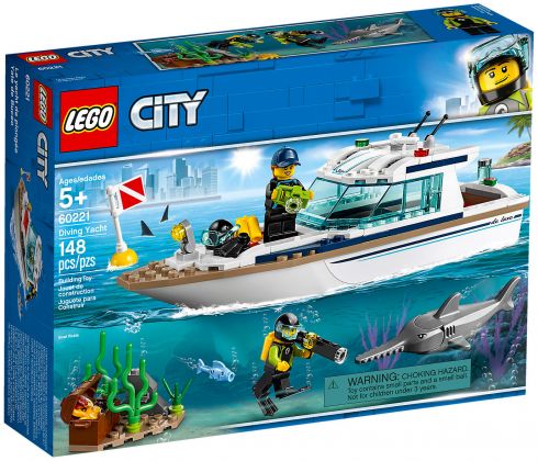 LEGO City 60221 Le yacht de plongée