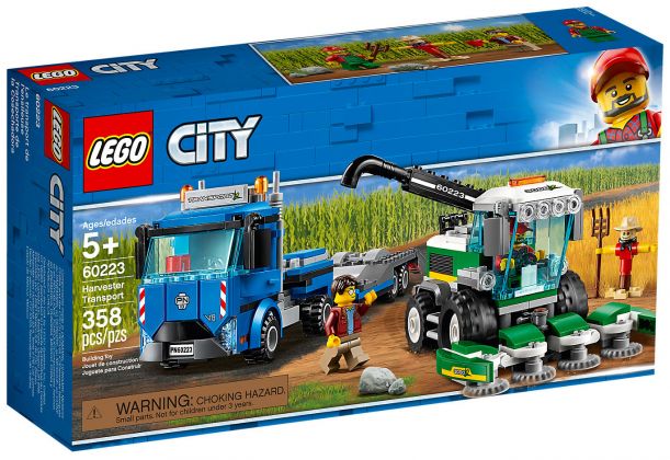 LEGO City 60223 Le transport de l'ensileuse