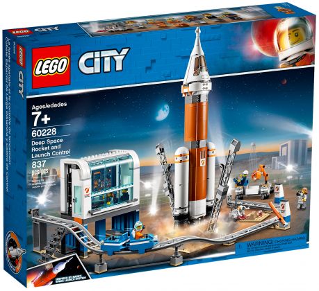 LEGO City 60228 La fusée spatiale et sa station de lancement