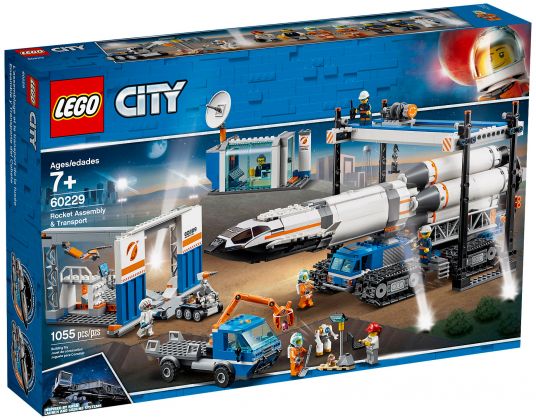 LEGO City 60229 Le transport de la fusée