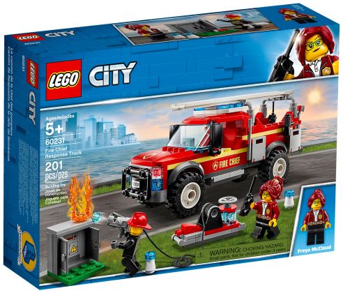 LEGO City 60231 Le camion du chef des pompiers
