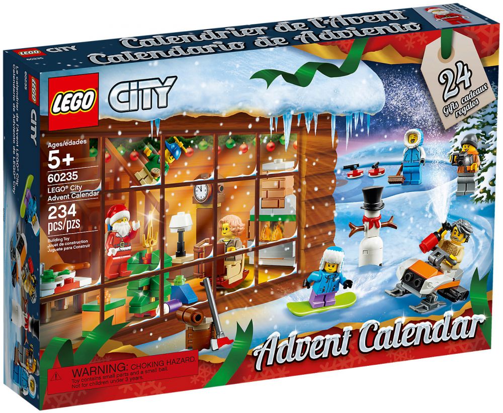 Lego City 60235 Pas Cher Calendrier De Lavent Lego City 2019