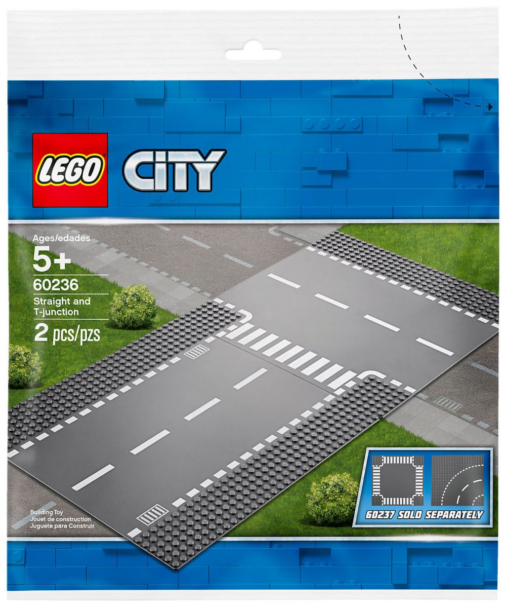 LEGO City 60236 pas cher, Droite et intersection