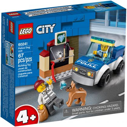 LEGO City 60241 L'unité cynophile de la police