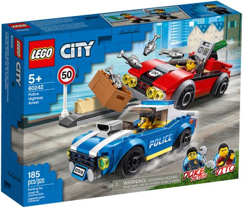 LEGO City 60242 La course-poursuite sur l'autoroute