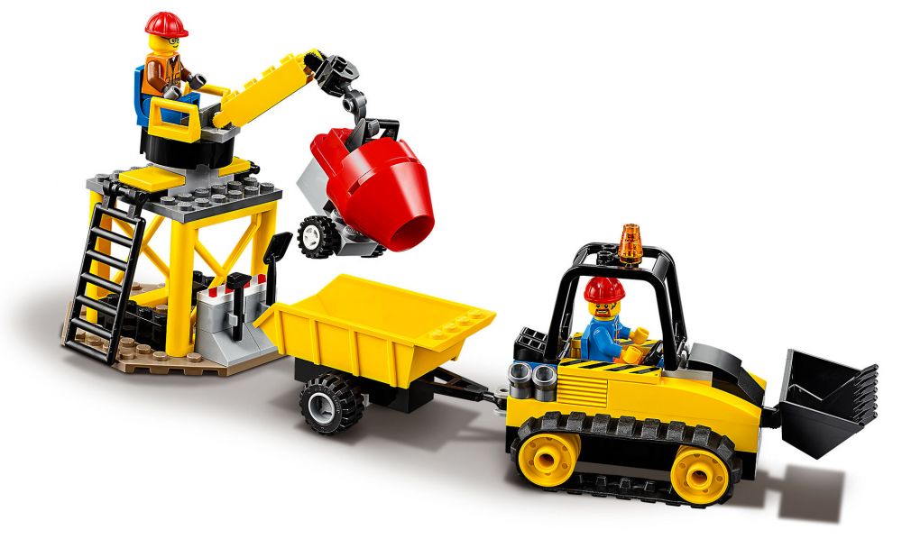 LEGO® City 60252 Le chantier de démolition, Jouet Véhicule de Chantier avec  Bulldozer Pelleteuse pour Enfants de 4 et + - Cdiscount Jeux - Jouets